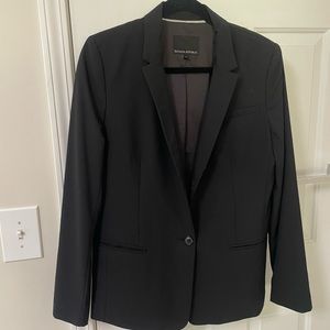 Banana Republic classic feminine structured black blazer - 12